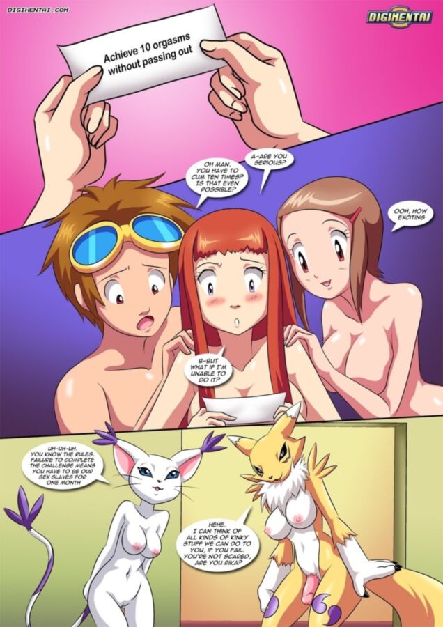 Free porn pics of Digimon Comic - Happy Birthday Rika 7 of 37 pics