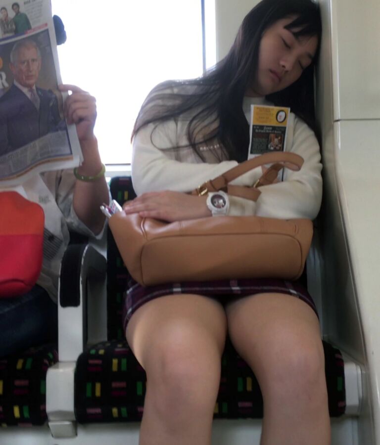 Free porn pics of Upskirts on trains 4 of 37 pics