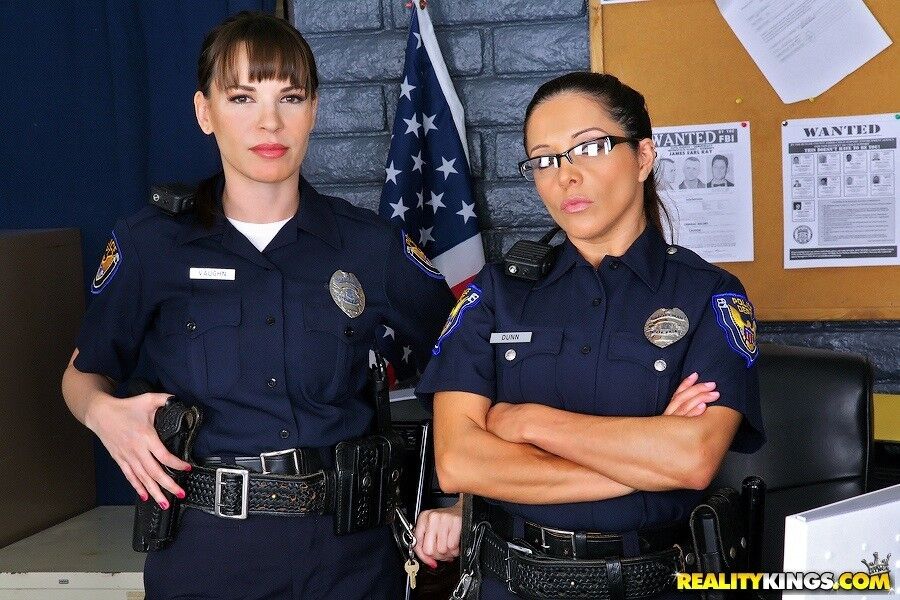 Free porn pics of CFNM Secret - Francesca Le & Dana Dearmond as Cop 19 of 558 pics