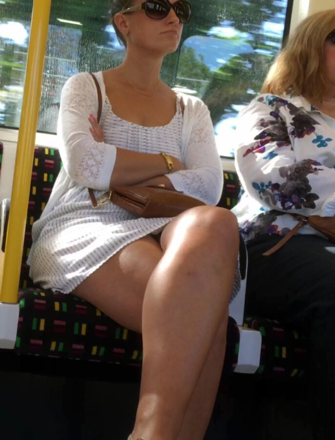 Free porn pics of Upskirts on trains 12 of 37 pics