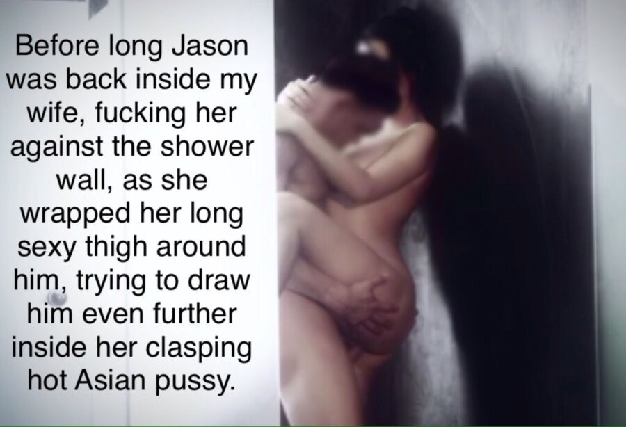 Free porn pics of JASON stays the night and showers with Lin in the morning  8 of 11 pics
