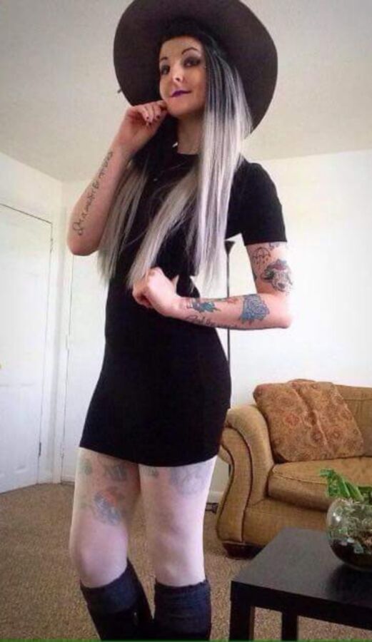 Free porn pics of Tatted teen wants to be dominated  9 of 31 pics