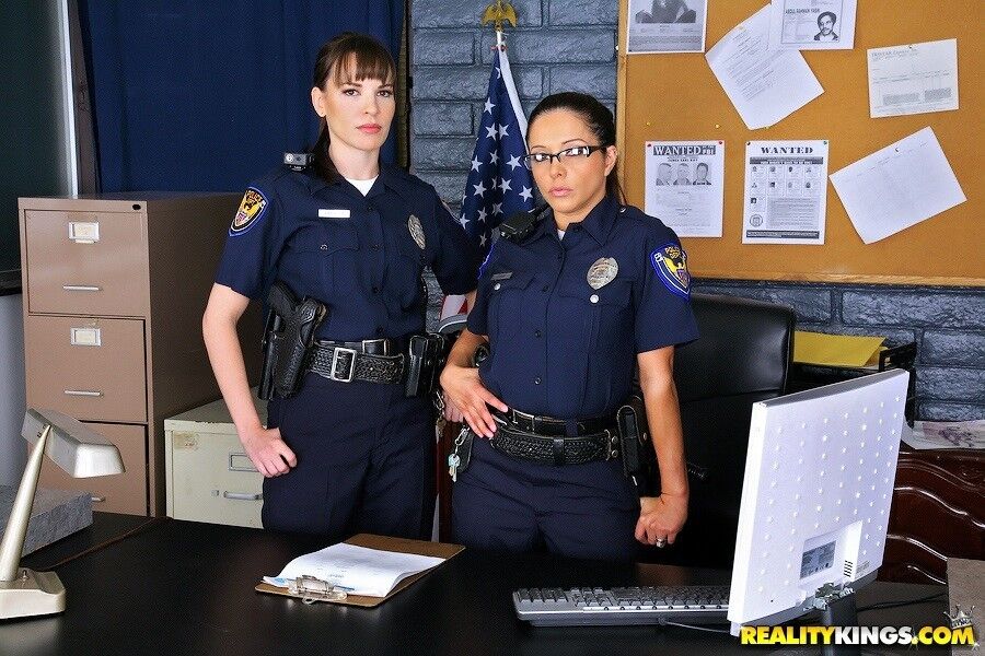 Free porn pics of CFNM Secret - Francesca Le & Dana Dearmond as Cop 13 of 558 pics