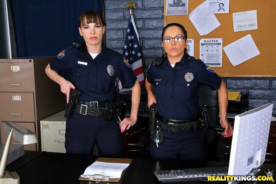 Free porn pics of CFNM Secret - Francesca Le & Dana Dearmond as Cop 21 of 558 pics