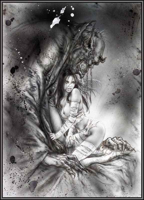 Free porn pics of A bela e o monstro by Luis Royo 15 of 16 pics