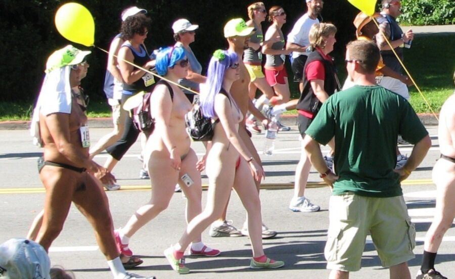 Free porn pics of Naked parade in public 11 of 122 pics