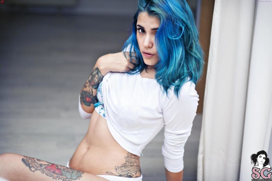 Free porn pics of Alternative Girls - Mendacia - Blue Steel. By Spektro 4 of 53 pics