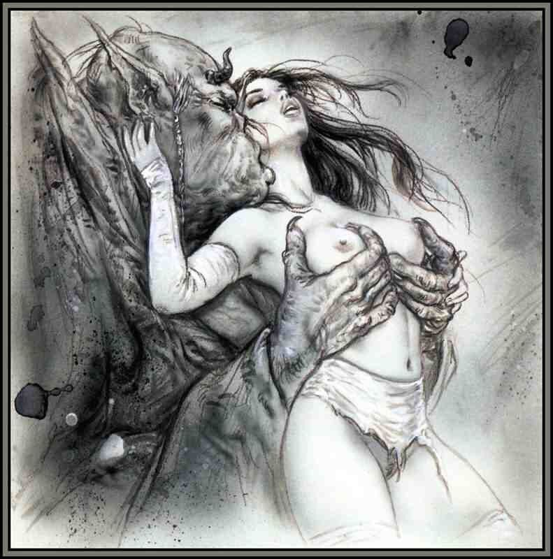 Free porn pics of A bela e o monstro by Luis Royo 8 of 16 pics