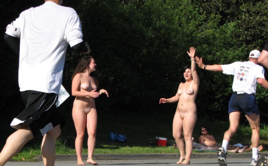 Free porn pics of Naked parade in public 10 of 122 pics