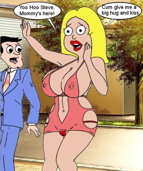Free porn pics of American Dad pencil and colored art 22 of 72 pics