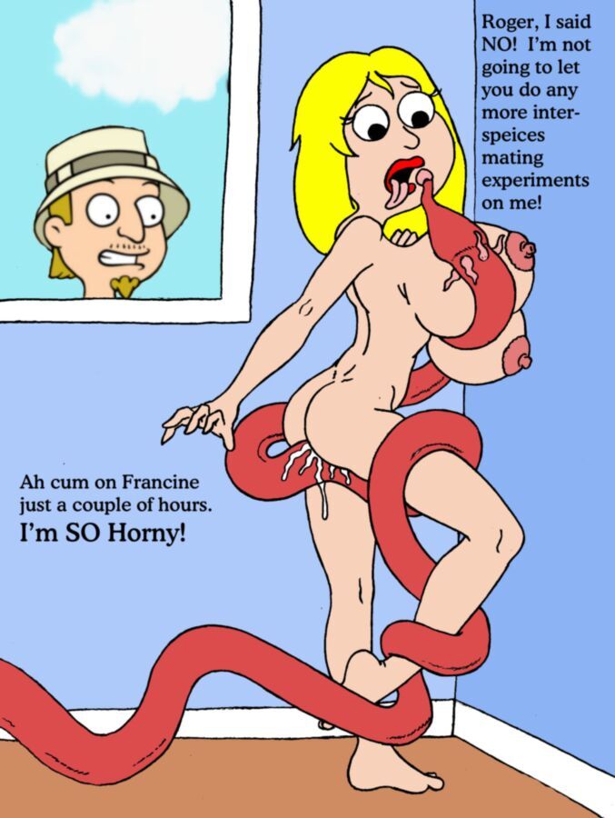 Free porn pics of American Dad pencil and colored art 14 of 72 pics