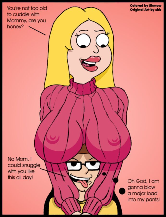 Free porn pics of American Dad pencil and colored art 4 of 72 pics