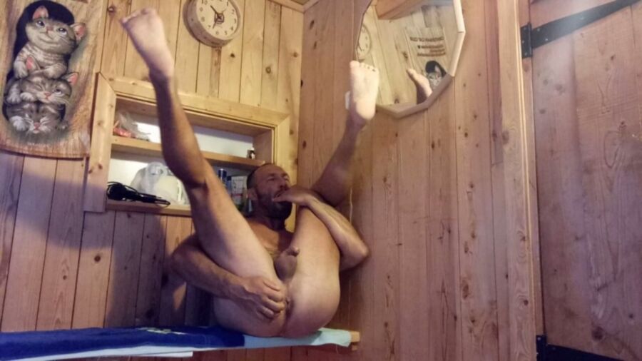 Free porn pics of Russian gay slut BDSM in the sauna 16 of 27 pics