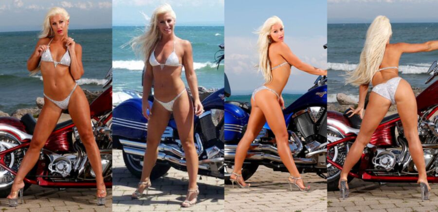 Free porn pics of Melissa Hardbody Motorcycle Bikini Wants You To Jerk To Her Ass 6 of 15 pics