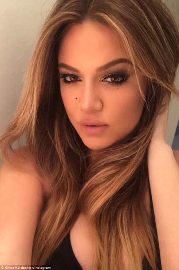 Free porn pics of Khloe Kardashian face 5 of 21 pics