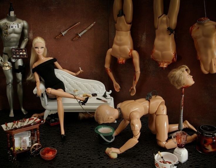 Free porn pics of Femdom Art Funstuff: Barbie rules! 4 of 24 pics