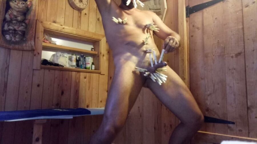Free porn pics of Russian gay slut BDSM in the sauna 13 of 27 pics