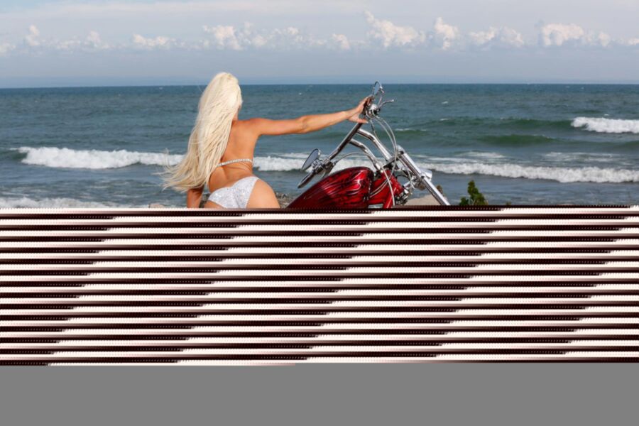 Free porn pics of Melissa Hardbody Motorcycle Bikini Wants You To Jerk To Her Ass 14 of 15 pics