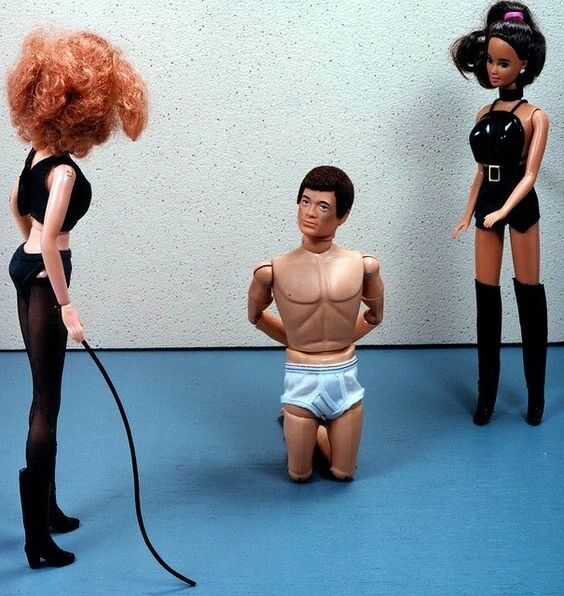 Free porn pics of Femdom Art Funstuff: Barbie rules! 9 of 24 pics