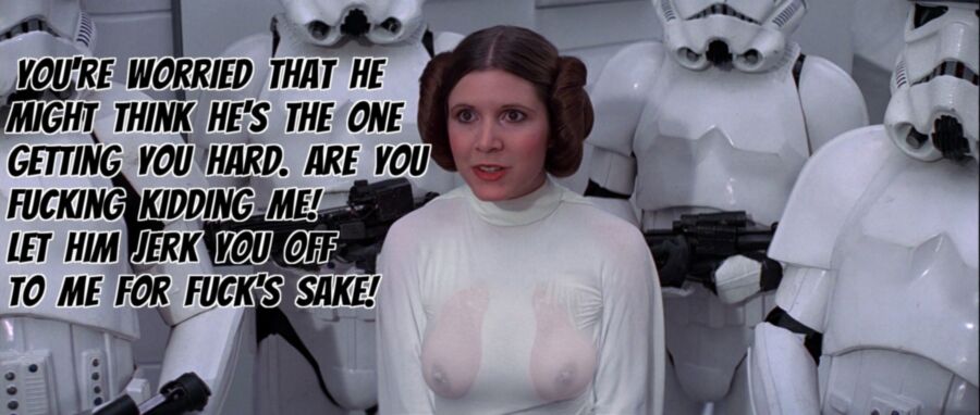 Free porn pics of Carrie Fisher Bi Captions 2 of 11 pics