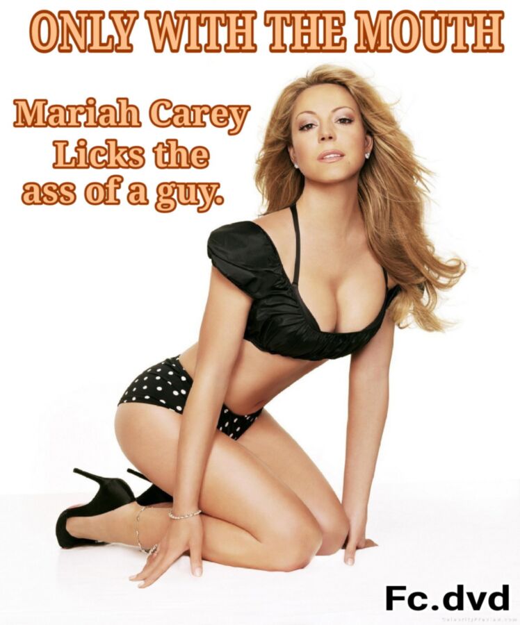 Free porn pics of English caption (star) Mariah Carey dvd porn. 2 of 5 pics