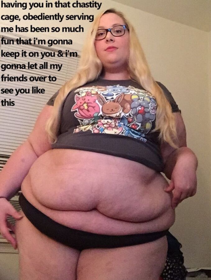 Free porn pics of bbw femdom - chastised slave 7 of 16 pics