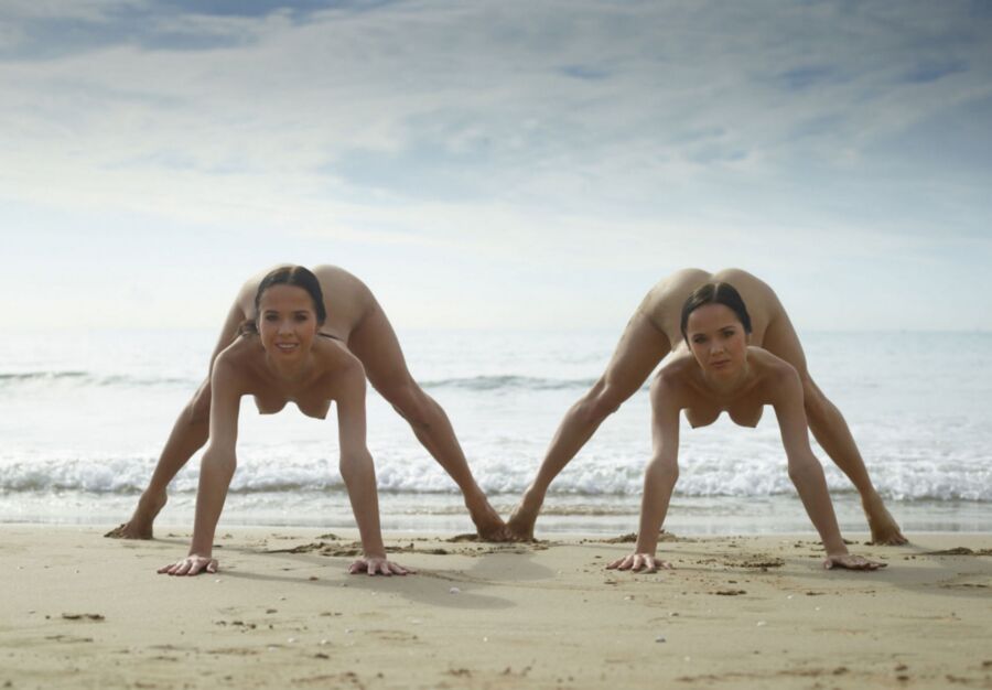 Free porn pics of twins Julietta & Magdalena - Beach Ballet 11 of 276 pics