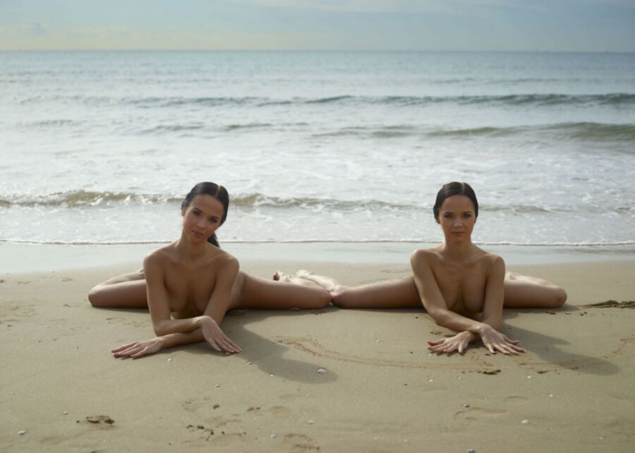 Free porn pics of twins Julietta & Magdalena - Beach Ballet 1 of 276 pics