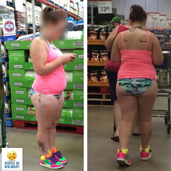 Free porn pics of WTF is it about Walmart? Nasty Sloppy Whores on Parade! 3 of 25 pics