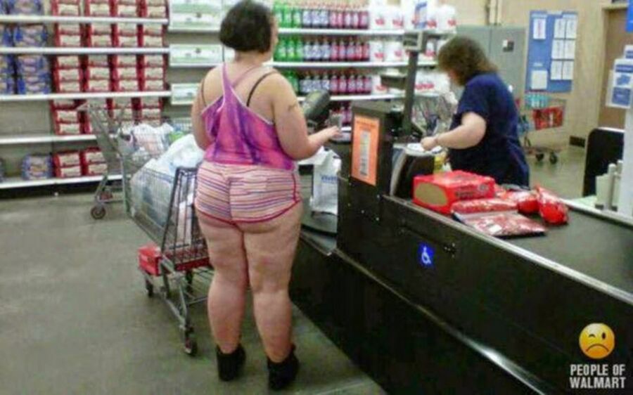 Free porn pics of WTF is it about Walmart? Nasty Sloppy Whores on Parade! 6 of 25 pics