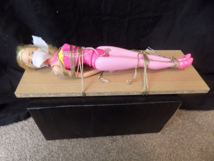 Free porn pics of Pink Barbie Bondage 6 of 15 pics