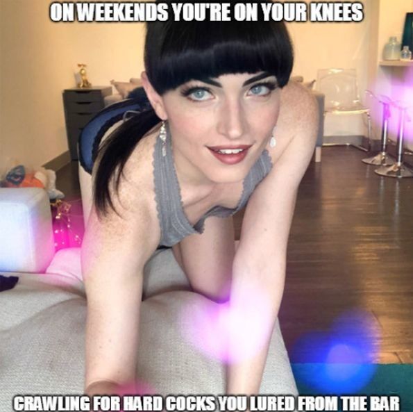 Free porn pics of Natalie Mars sissy captions 8 of 12 pics