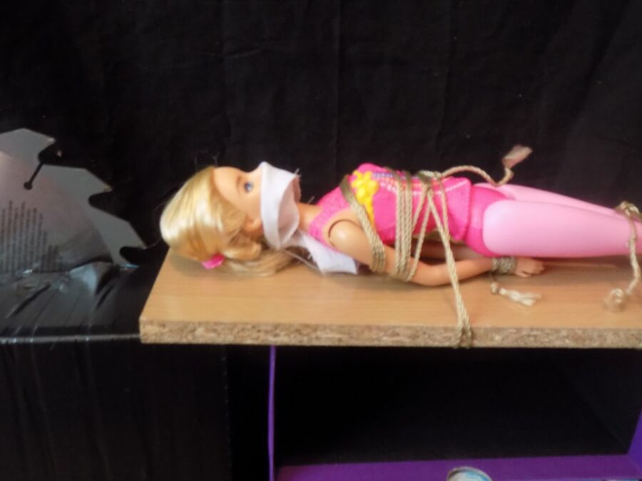 Free porn pics of Pink Barbie Bondage 9 of 15 pics