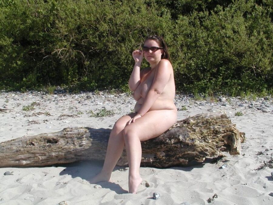 Free porn pics of Chubby Babe On The Beach 4 of 85 pics