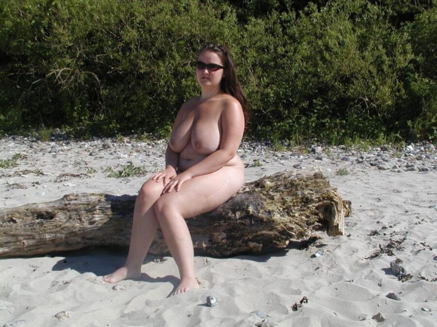 Free porn pics of Chubby Babe On The Beach 1 of 85 pics