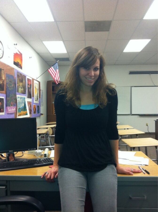 Free porn pics of Slutty Teacher Whitney Posing in Classroom  23 of 40 pics