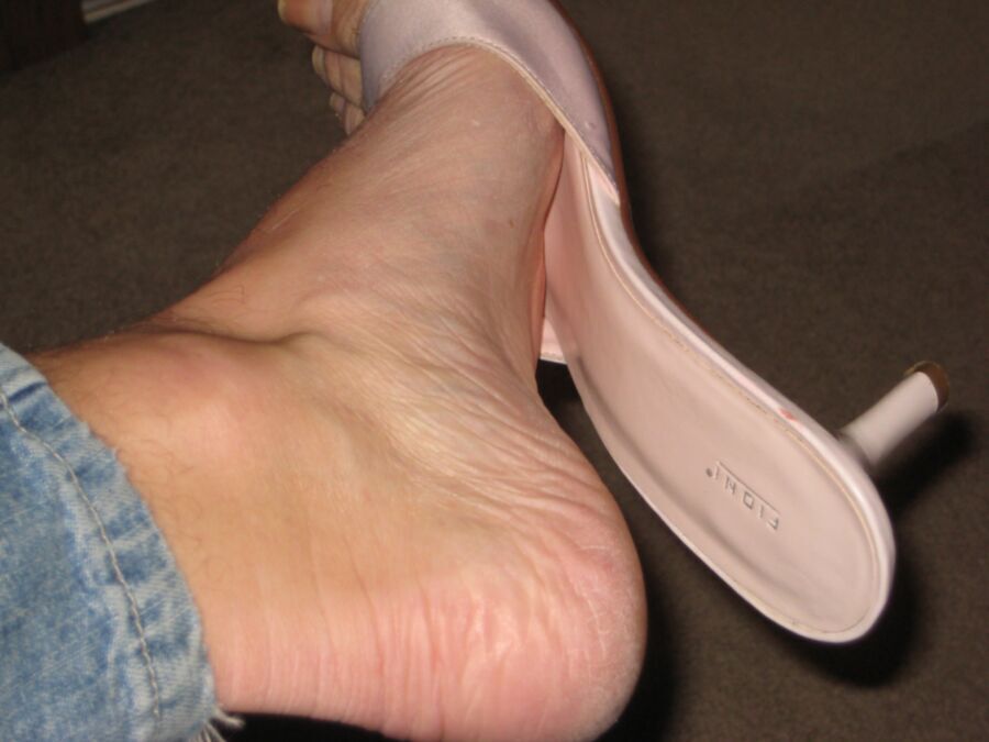 Free porn pics of My feet in heels 6 of 38 pics
