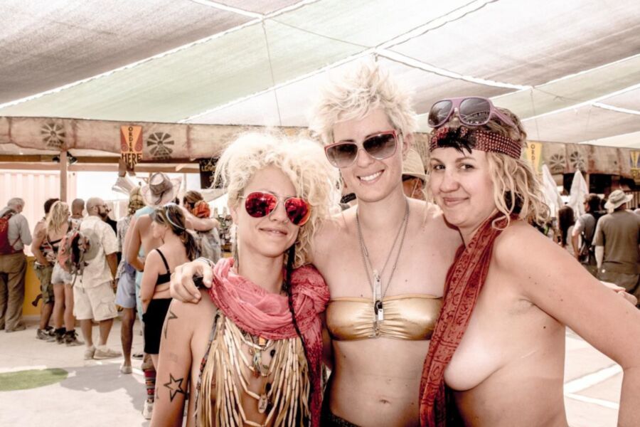 Free porn pics of tiny blonde burningman bimbo 7 of 28 pics