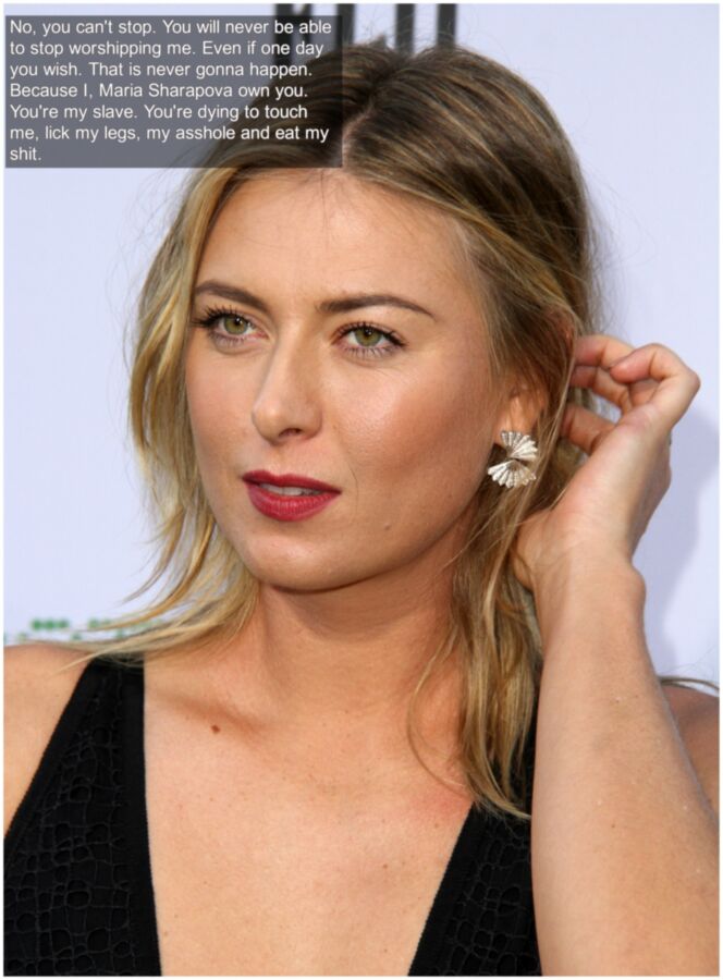 Free porn pics of Maria Sharapova Femdom/Mistress captions 14 of 63 pics