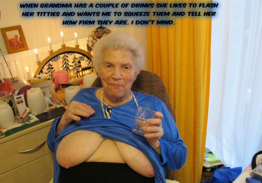 Free porn pics of Give your granny a shot. She has needs too. 6 of 7 pics