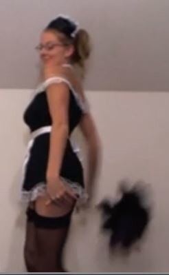 Free porn pics of French Maid Tease 9 of 106 pics