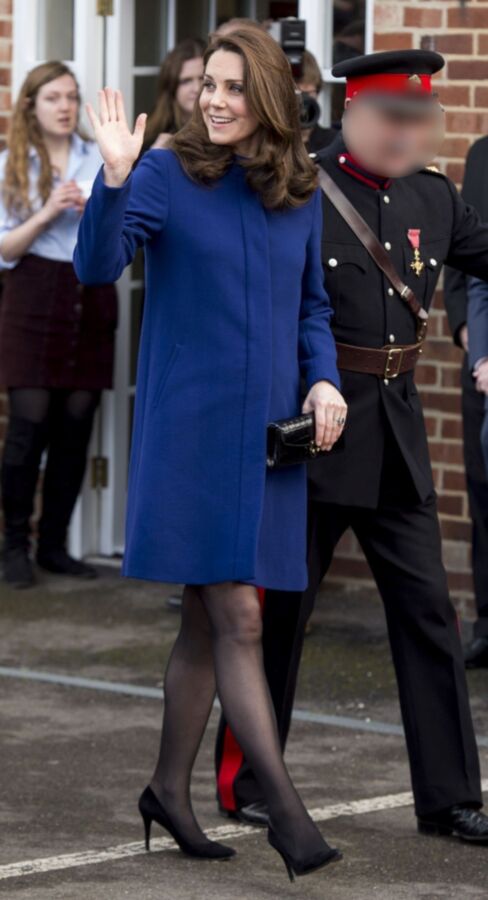 Free porn pics of Duchess of Cambridge - Pregnant in Pantyhose 11 of 20 pics