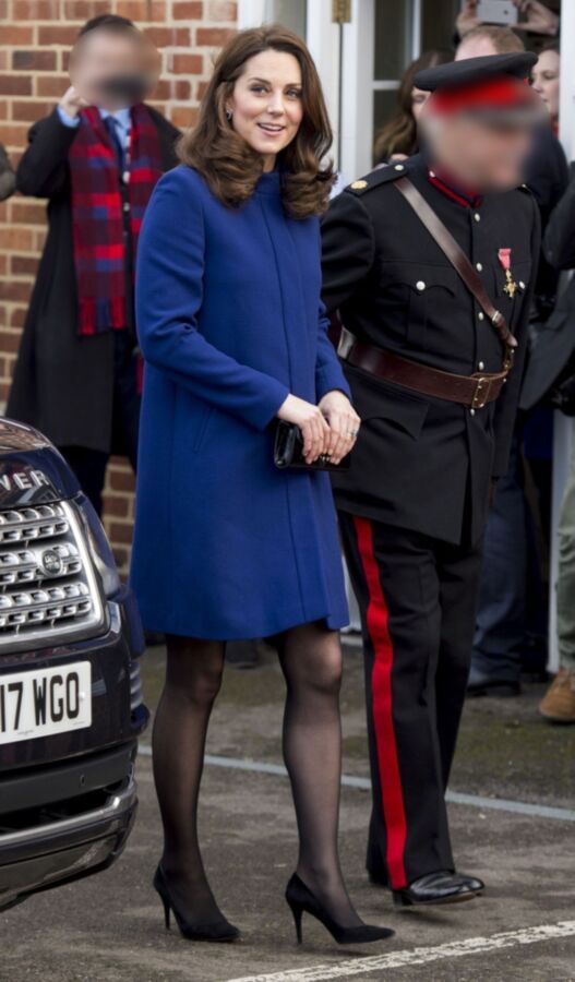 Free porn pics of Duchess of Cambridge - Pregnant in Pantyhose 12 of 20 pics