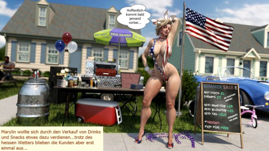 Free porn pics of Marylins American Summer...comic in german translation 1 of 9 pics