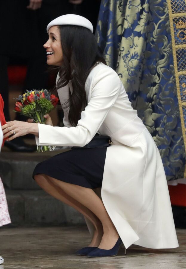 Free porn pics of Meghan Markle in Pantyhose 14 of 24 pics