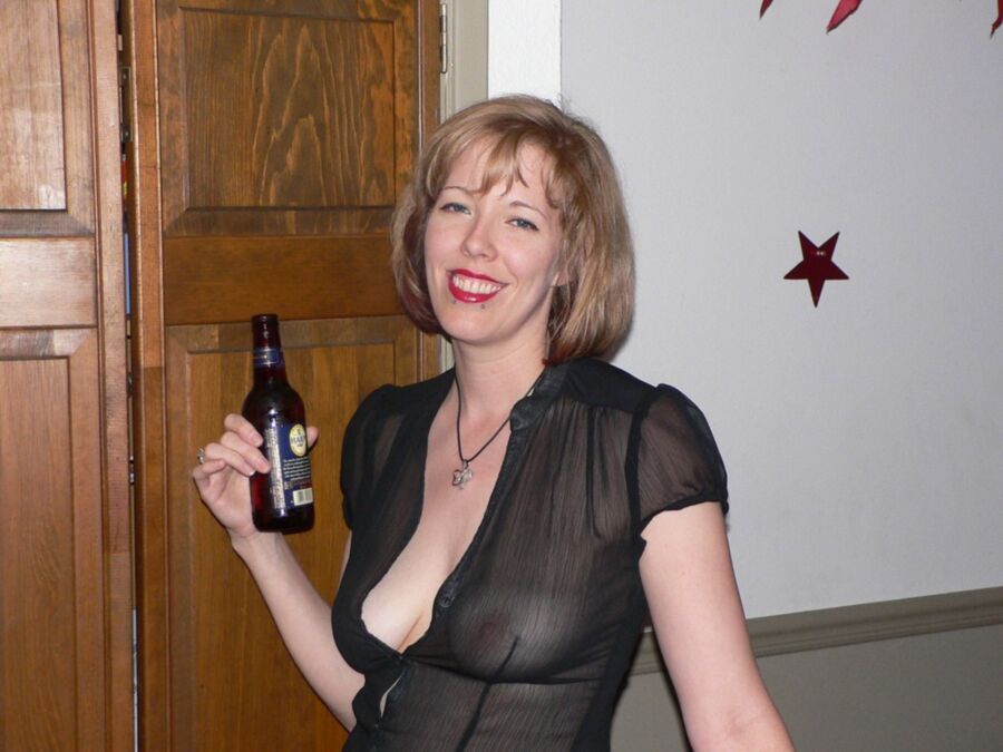 Free porn pics of Candid - Seethrough - Wearing black - Tits in private 16 of 25 pics