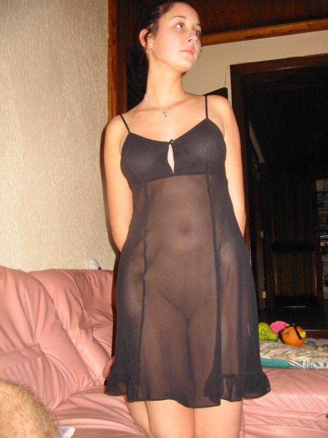 Free porn pics of Candid - Seethrough - Wearing black - Pussy in private 8 of 22 pics