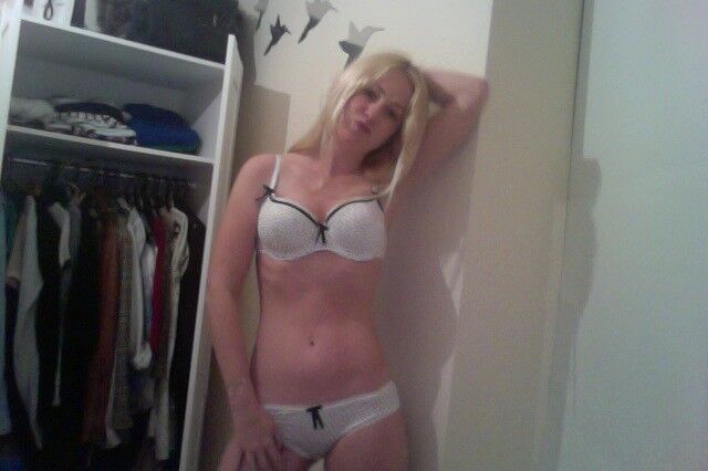Free porn pics of Dumb Blonde Cocktease Poses in Panties and Bra 7 of 21 pics