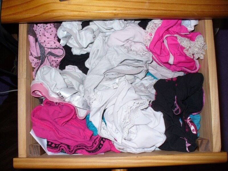 Free porn pics of More random dirty panties, bras and panty drawers 14 of 48 pics