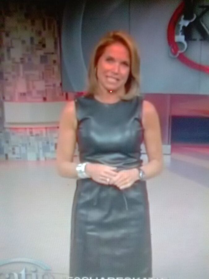 Free porn pics of Katie Couric - Leather Dress  16 of 17 pics